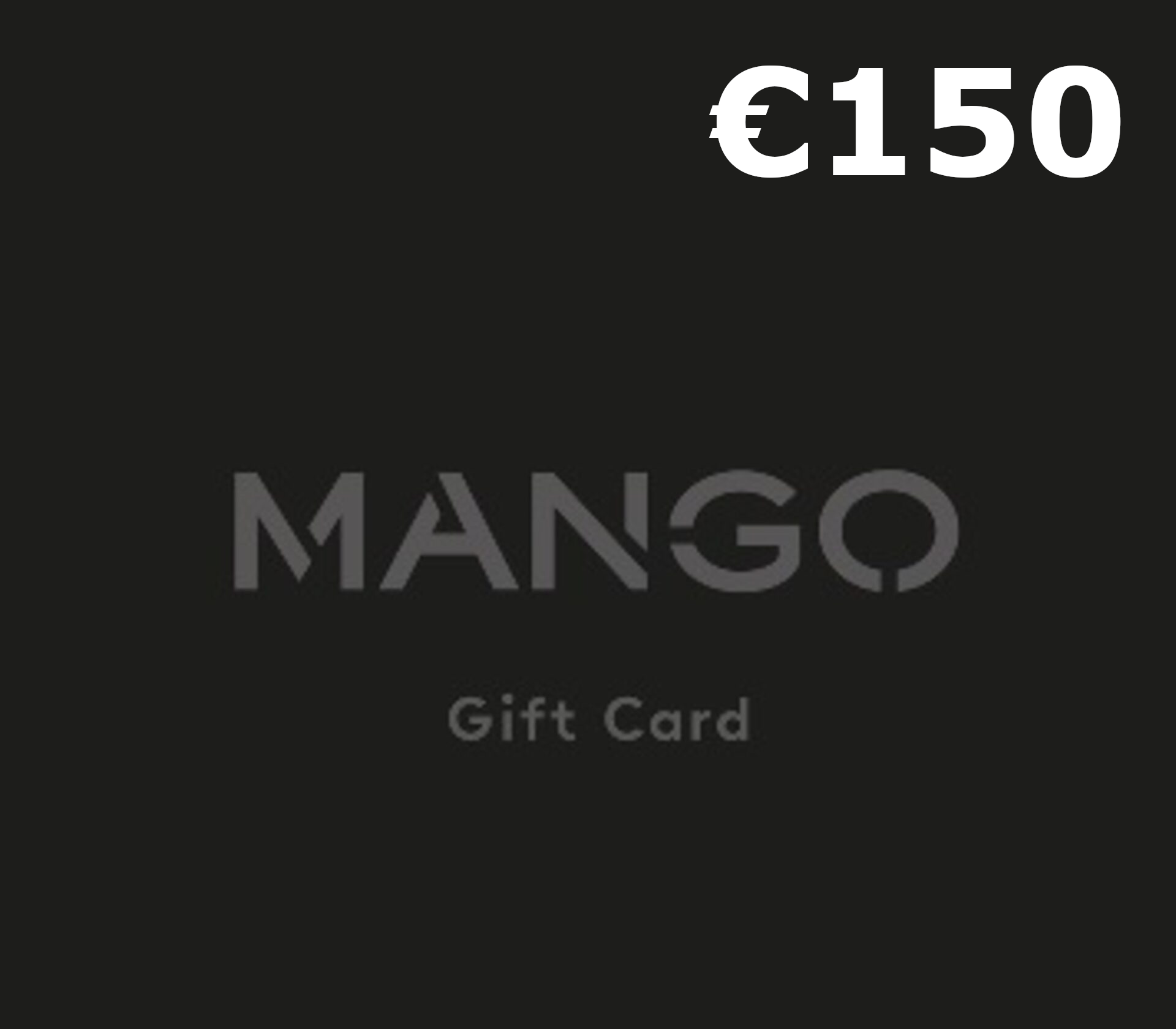 Mango €150 Gift Card HR cover art