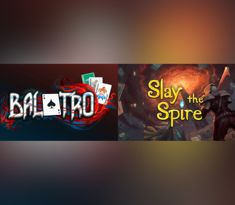 Balatro + Slay the Spire Bundle PC Steam Account cover art