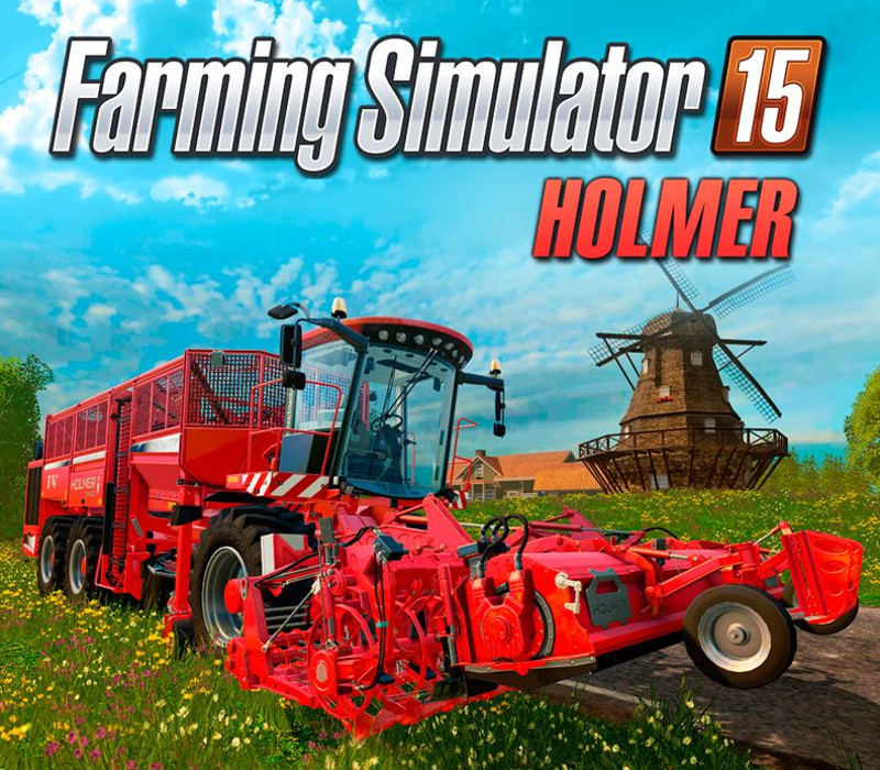 Farming Simulator 15 - HOLMER DLC PC Steam CD Key cover art