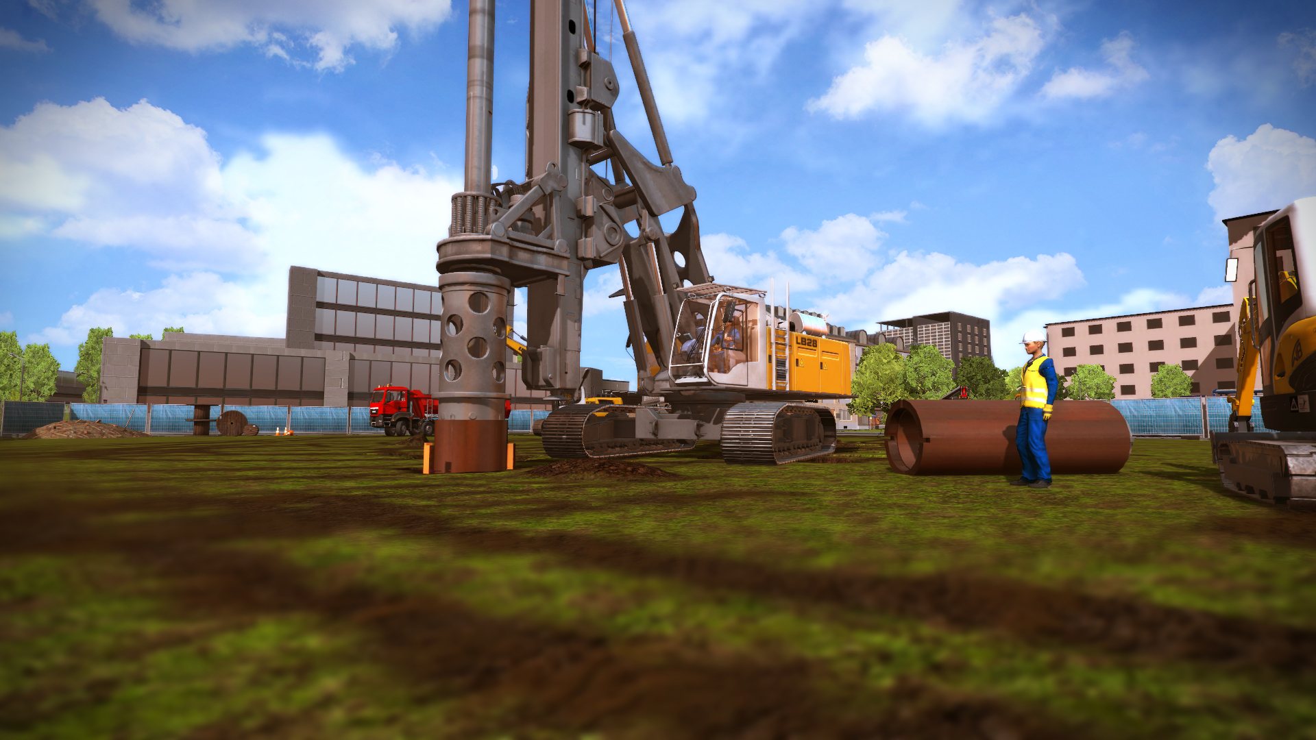 Construction Simulator 2015 - Liebherr LB 28 DLC PC Steam CD Key screenshot 6