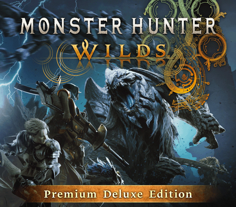 Cover von Monster Hunter Wilds Premium Deluxe Edition RoW PC Steam CD Key