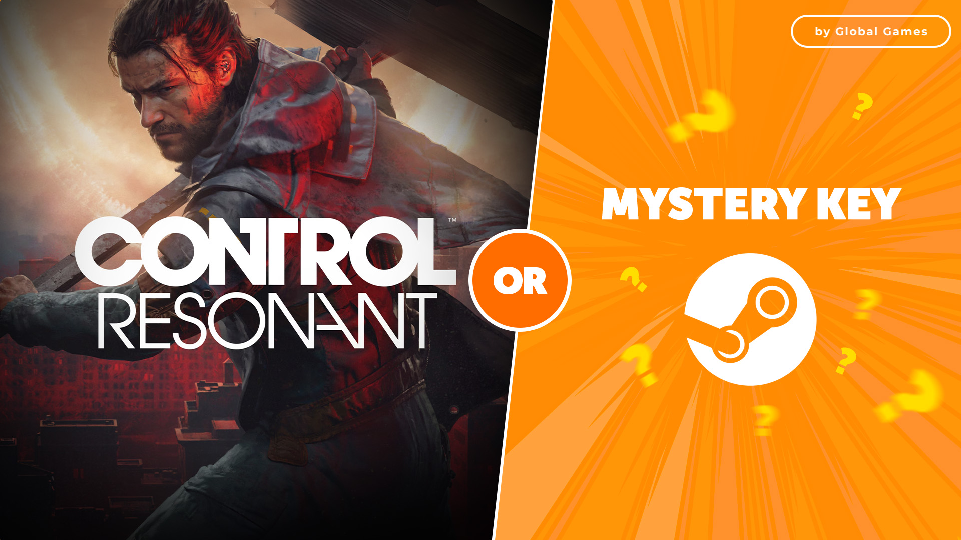 CONTROL Resonant or Mystery Steam CD Key by Global Games screenshot 1