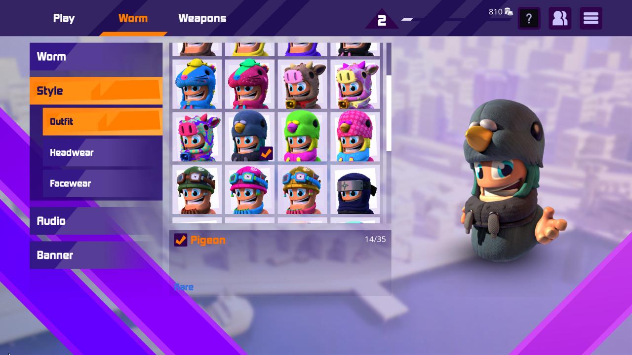 Worms Rumble - Legends Pack DLC PC Steam CD Key screenshot 5