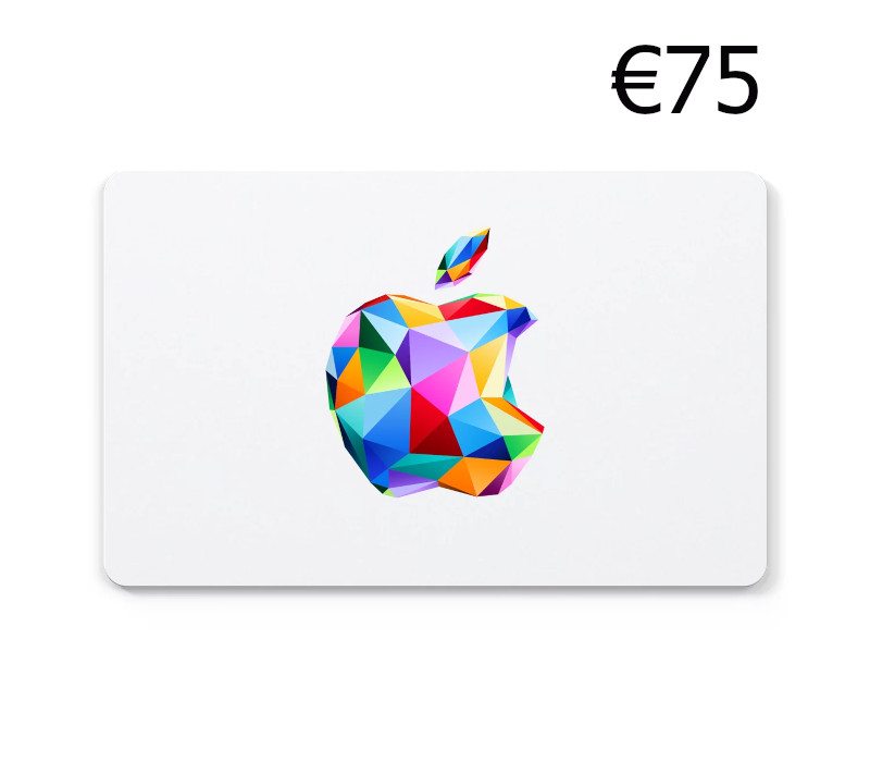 Cover von Apple €75 Gift Card BE