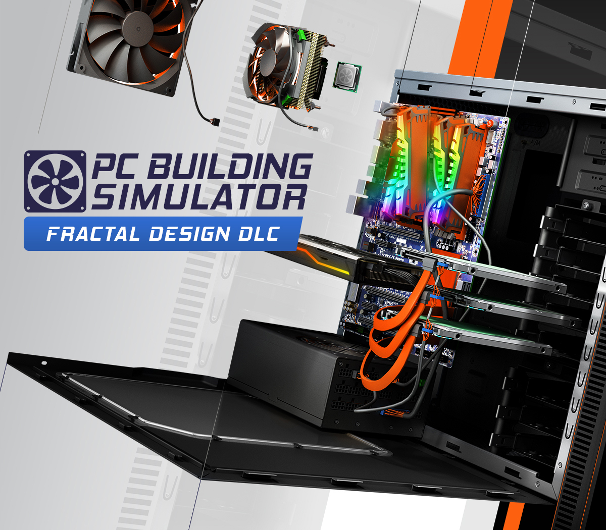 PC Building Simulator - Fractal Design Workshop DLC Steam CD Key cover art