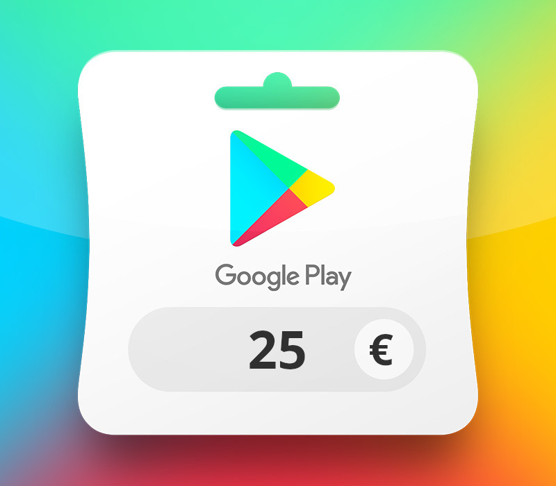 Google Play EUR 25 Gift Card EU cover art