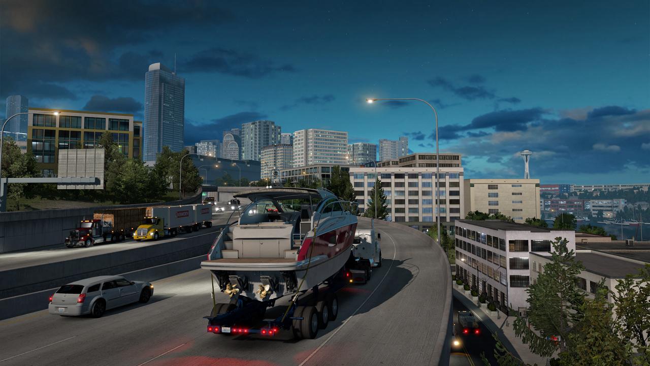 American Truck Simulator - Washington DLC EU PC Steam CD Key screenshot 1