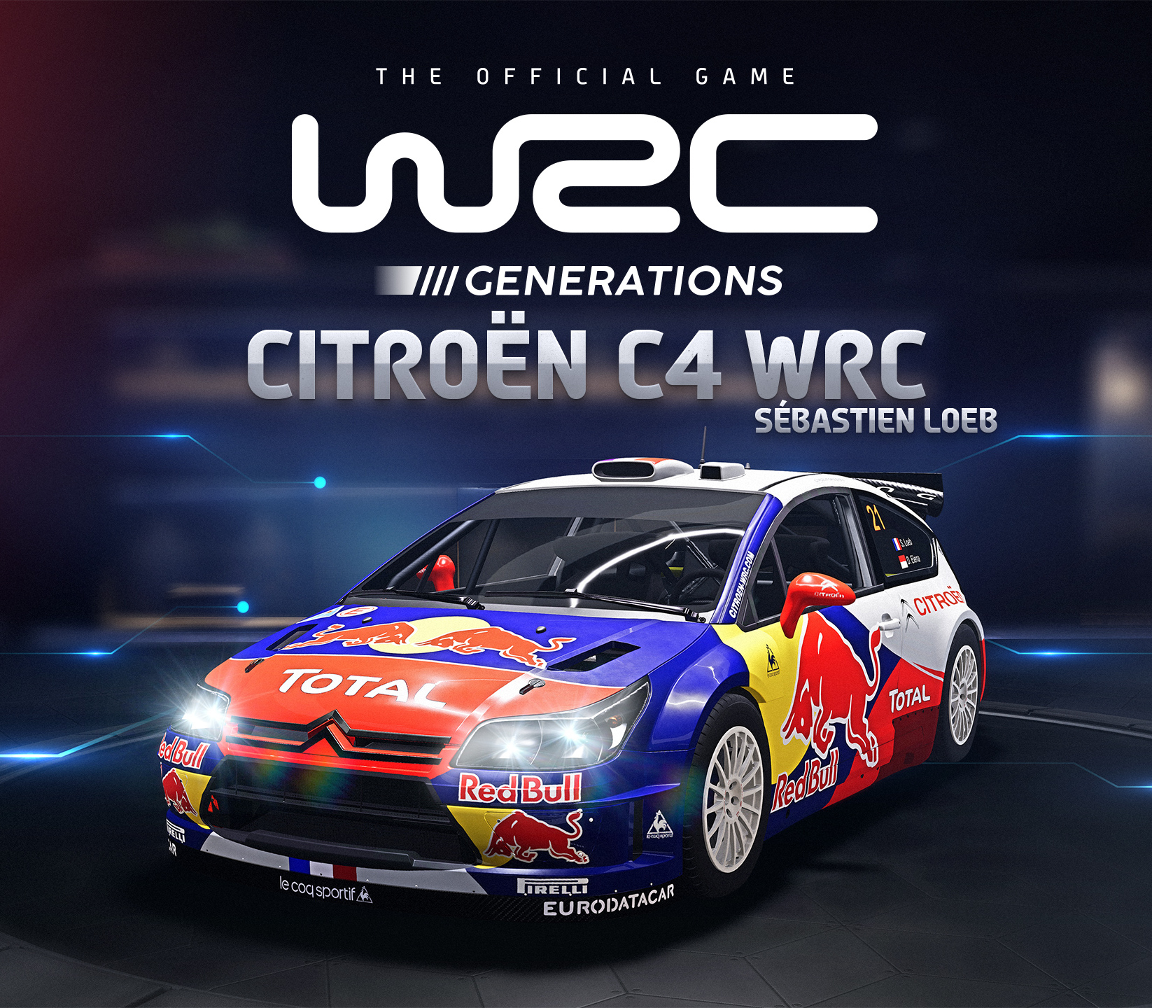 WRC Generations - Citroën C4 WRC 2010 DLC Steam CD Key cover art