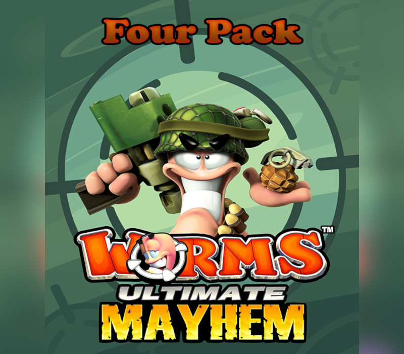 Copertina di Worms Ultimate Mayhem 4-Pack EU PC Steam CD Key