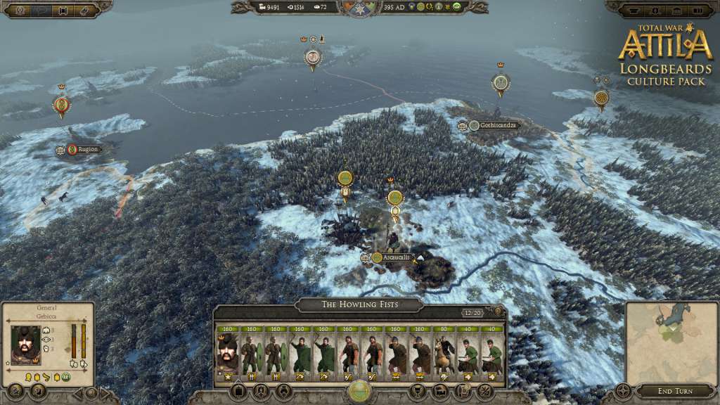Screenshot 4 di Total War: ATTILA - Longbeards Culture Pack DLC EU PC Steam CD Key