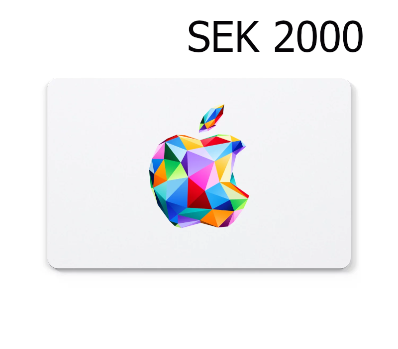 Обложка Apple 2000 SEK Gift Card SE