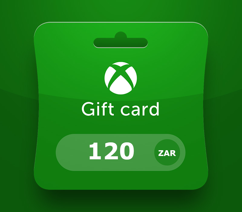 XBOX Live ZAR 120 Prepaid Card ZA cover art