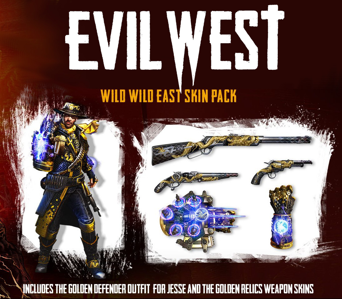 Evil West - Wild Wild East Skin Pack DLC EU PS4 CD Key cover art
