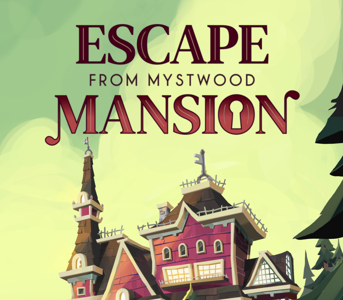 Cover von Escape From Mystwood Mansion EU PC Steam CD Key