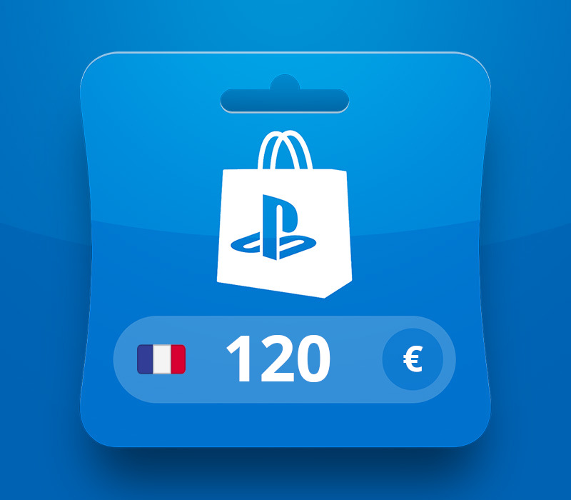 Copertina di PlayStation Network EUR 120 Gift Card FR