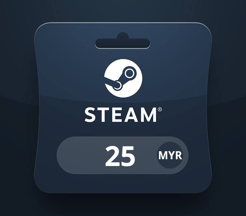 Copertina di Steam Wallet MYR 25 Gift Card MY