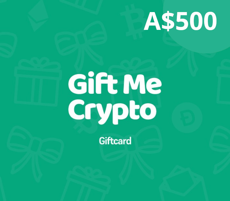 Cover von Gift Me Crypto A$500 Gift Card