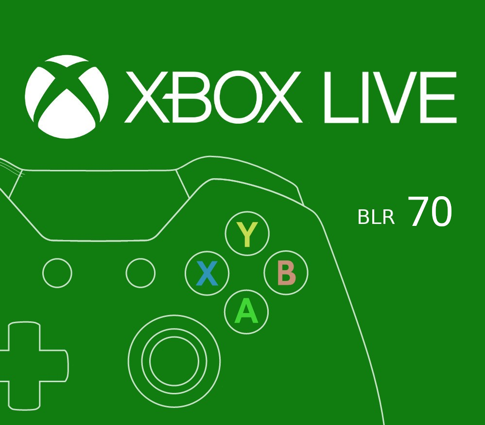 Okładka XBOX Live BRL 70 Prepaid Card BR
