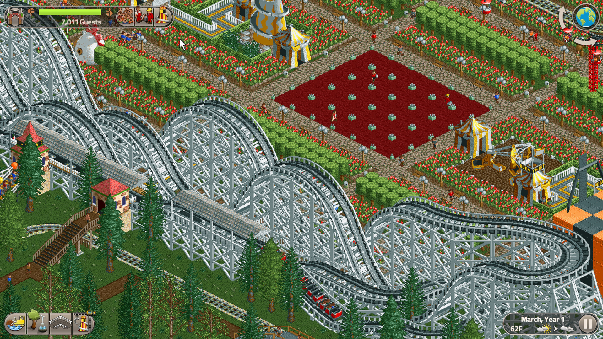 RollerCoaster Tycoon Classic EU Nintendo Switch 2 CD Key – Screenshot 6