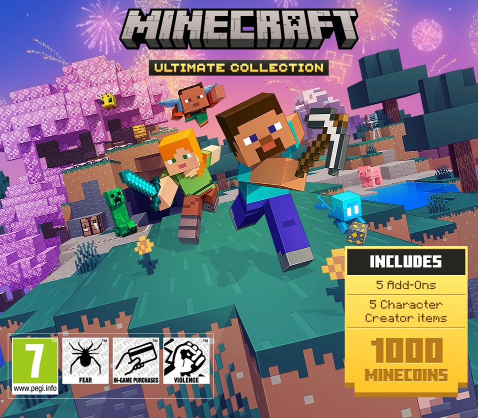 Minecraft: Java & Bedrock Edition Ultimate Collection EU PC CD Keyのカバーアート