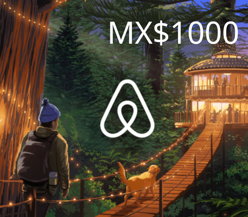 Airbnb MX$1000 Gift Card MX cover art