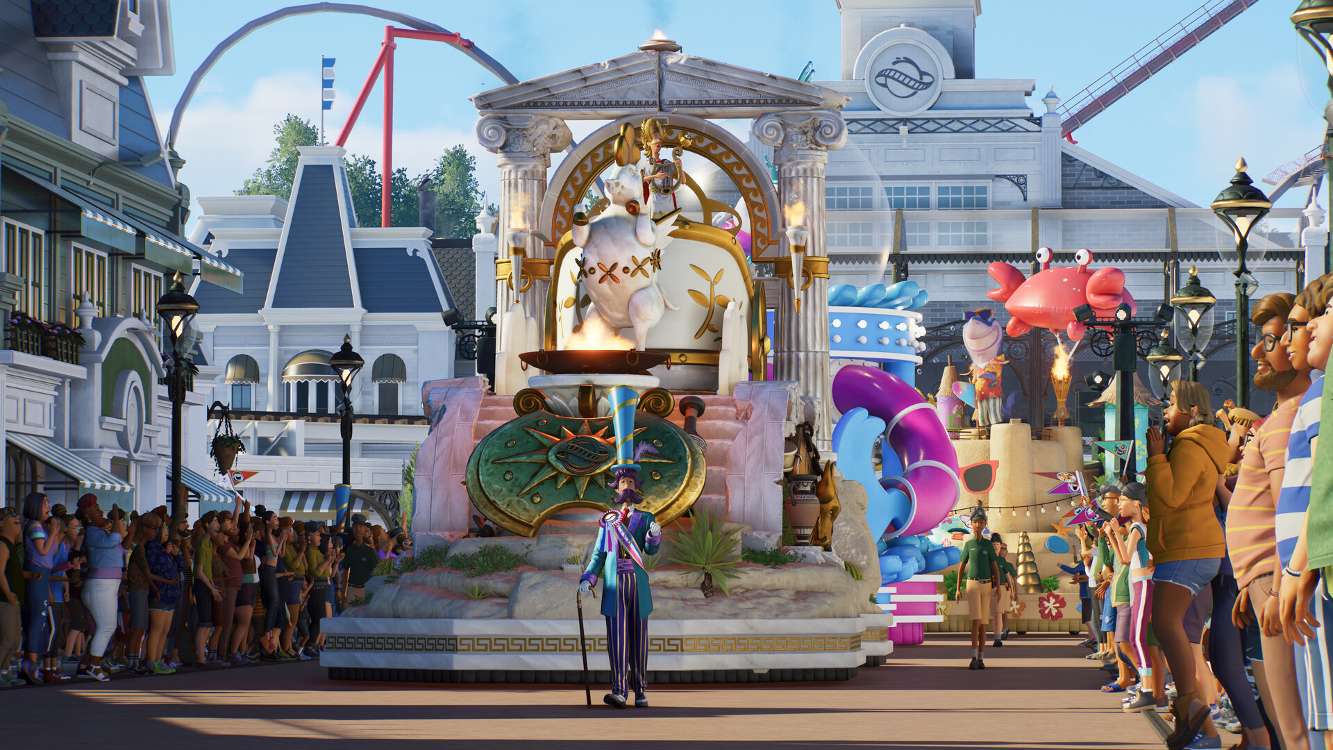 Planet Coaster 2 - Parades Pack DLC PC Steam CD Key screenshot 2