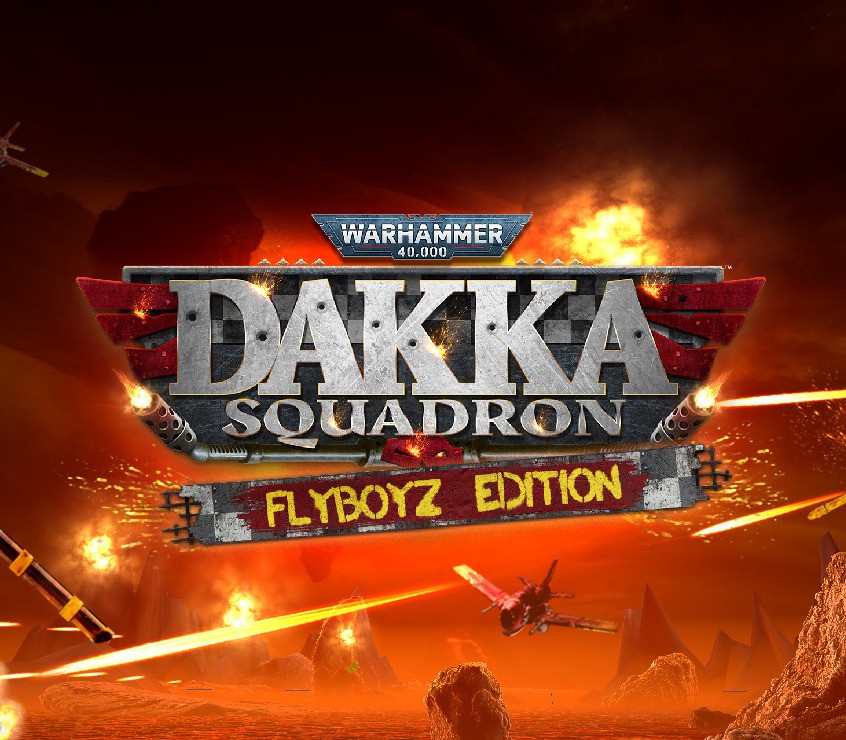 Warhammer 40,000: Dakka Squadron Flyboyz Edition EU Steam CD Key cover art