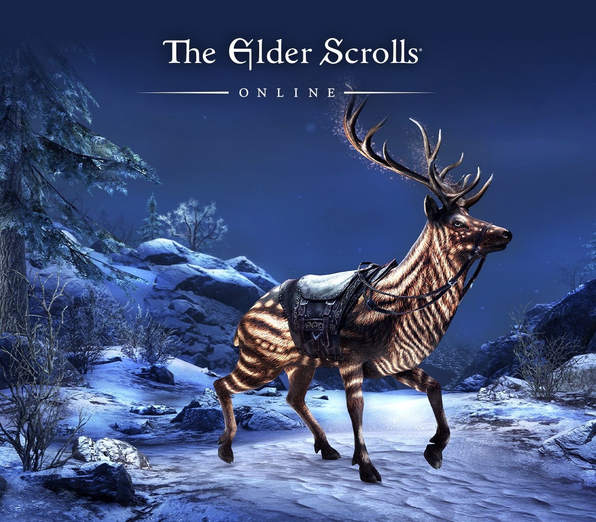 The Elder Scrolls Online - The Hailcinder Mount Pack DLC Steam Altergift cover art