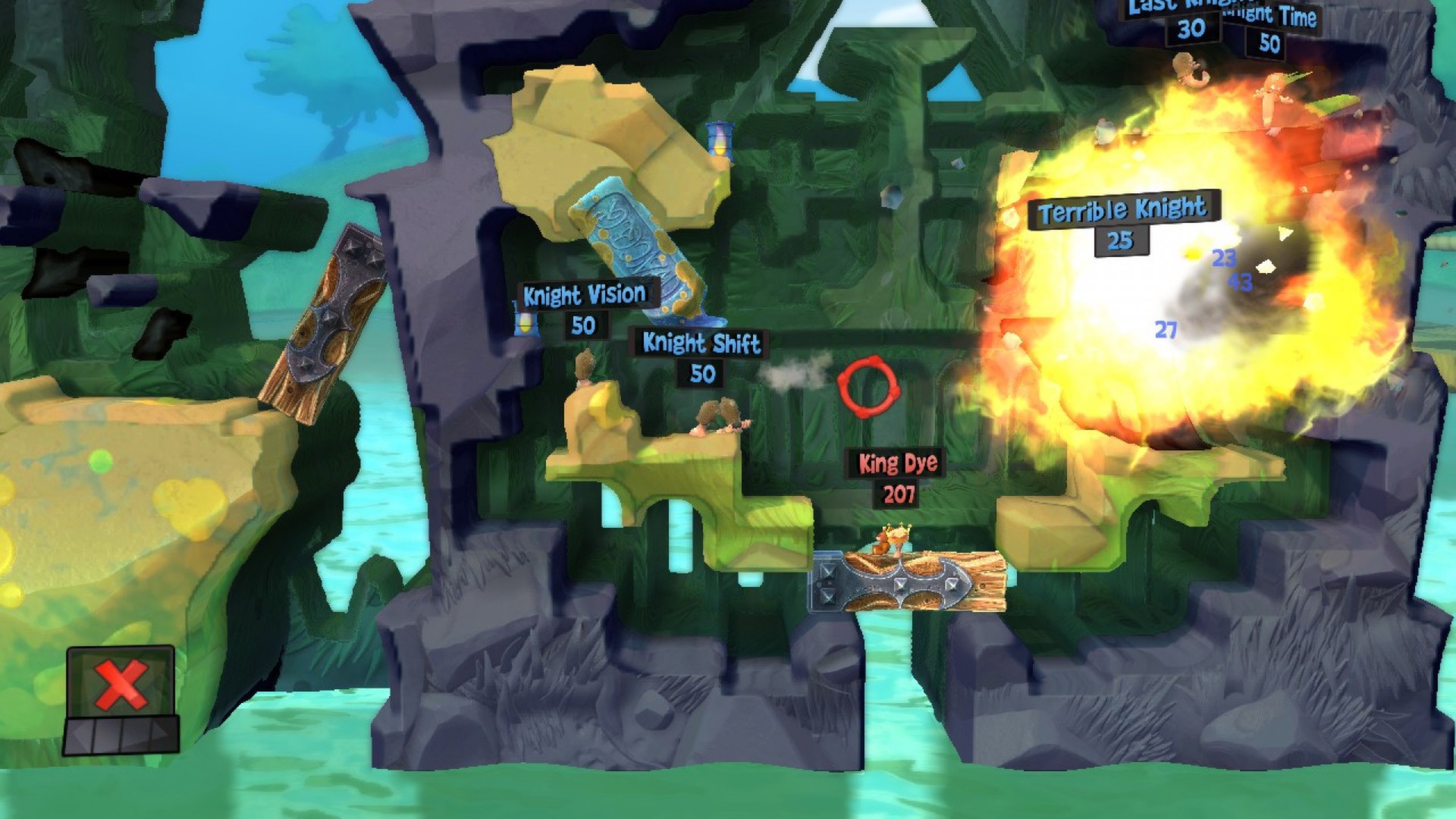 Screenshot 3 di Worms Revolution - Medieval Tales DLC PC Steam CD Key