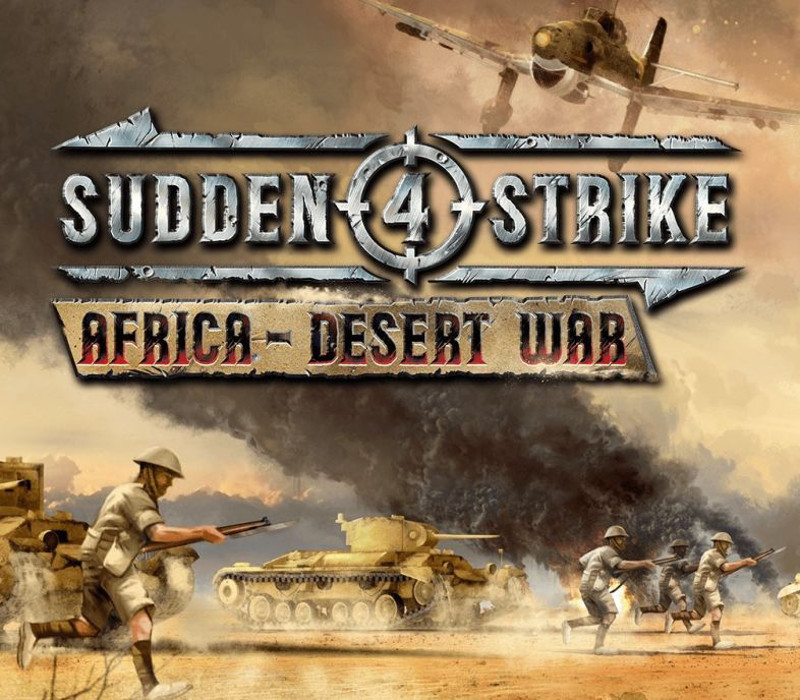 Okładka Sudden Strike 4 - Africa: Desert War DLC PC Steam CD Key