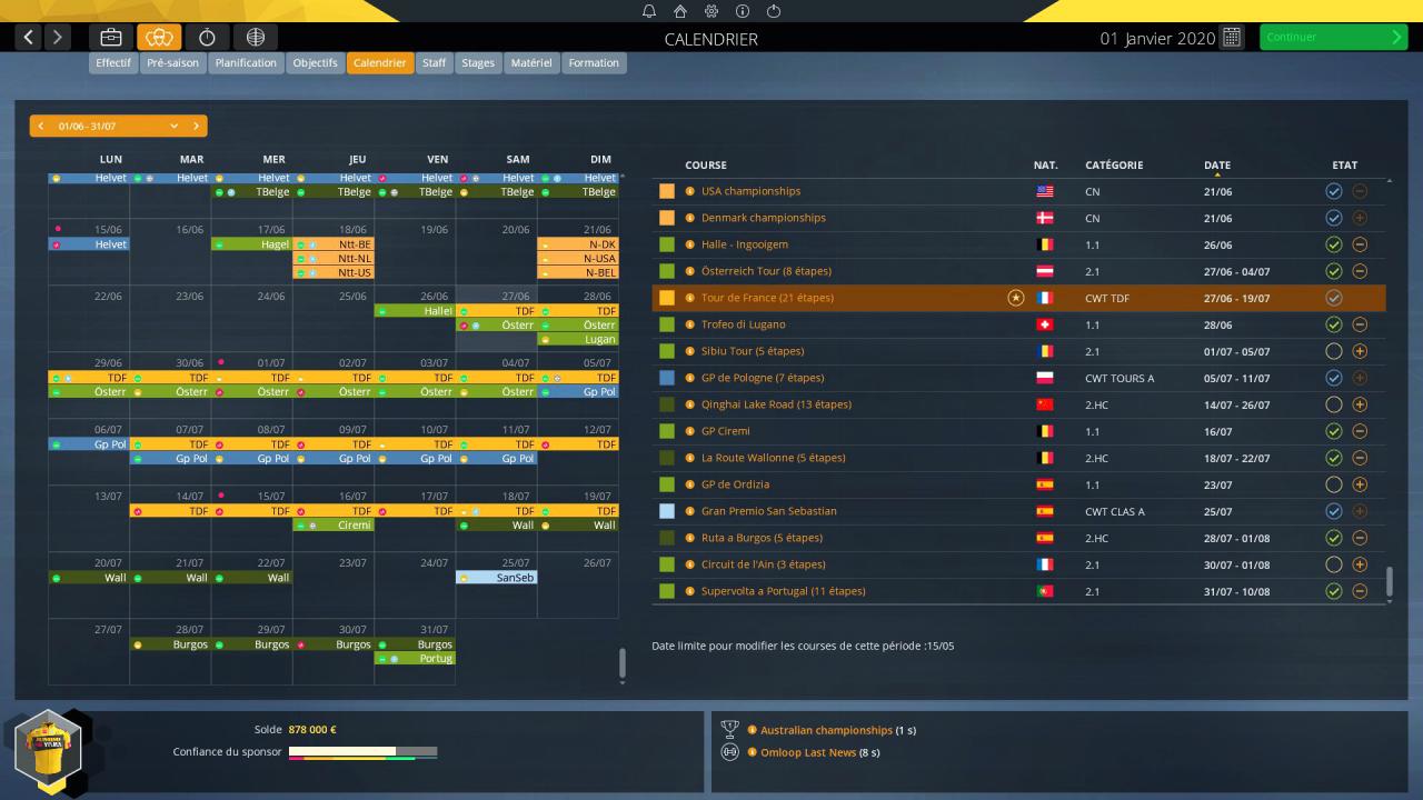 Pro Cycling Manager 2020 Steam CD Key screenshot 5