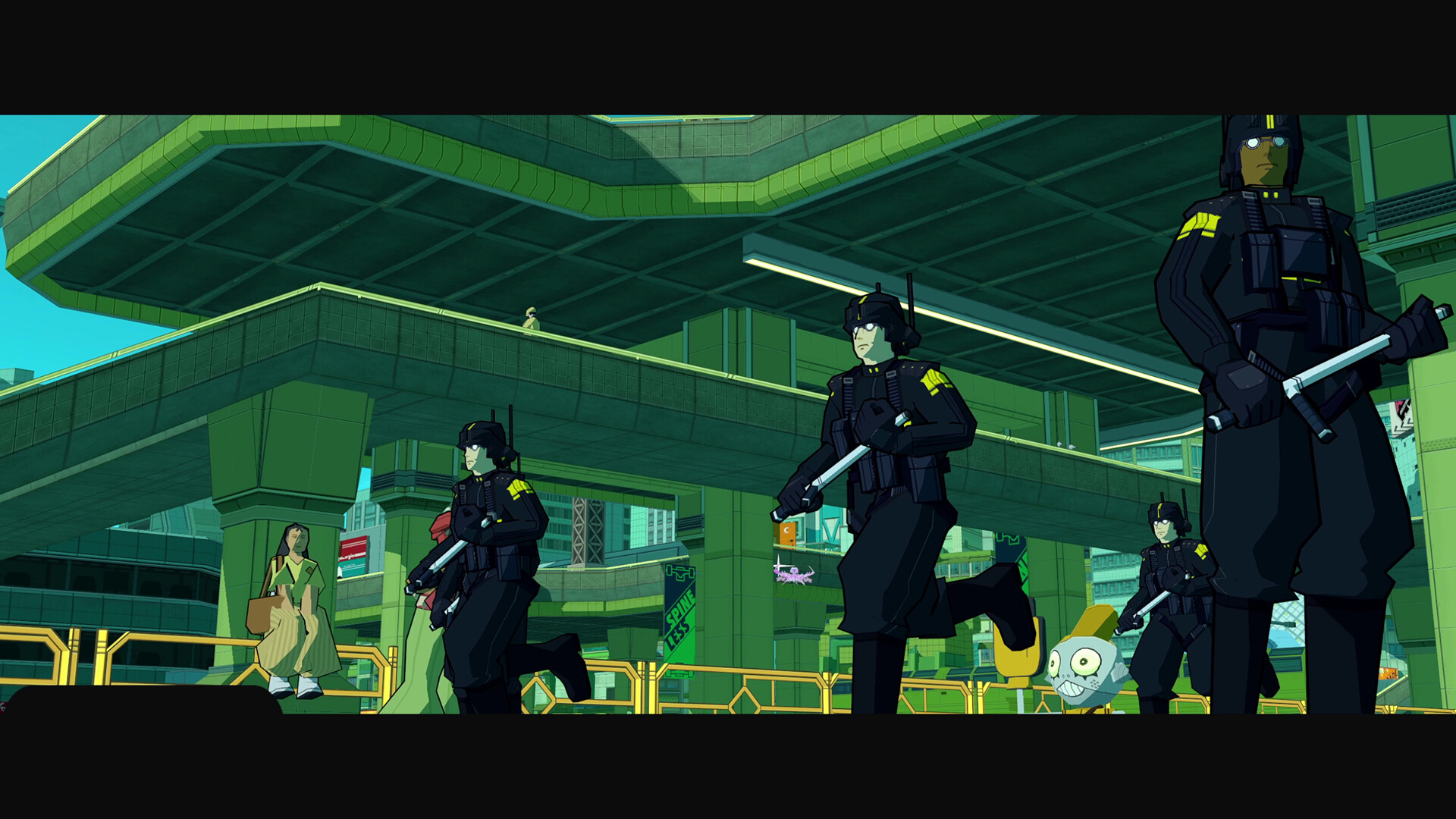 Bomb Rush Cyberfunk Nintendo Switch Access screenshot 5