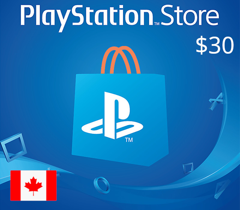Copertina di PlayStation Network CAD 30 Gift Card CA