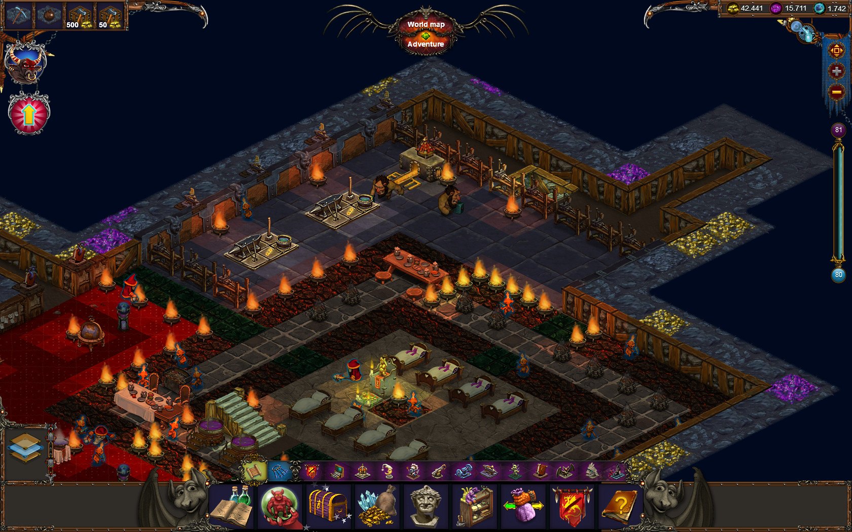 Little Imps: A Dungeon Builder Steam CD Key screenshot 3