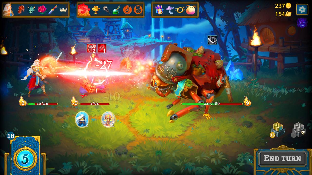 Roguebook Deluxe Edition EU PC Steam CD Key screenshot 1