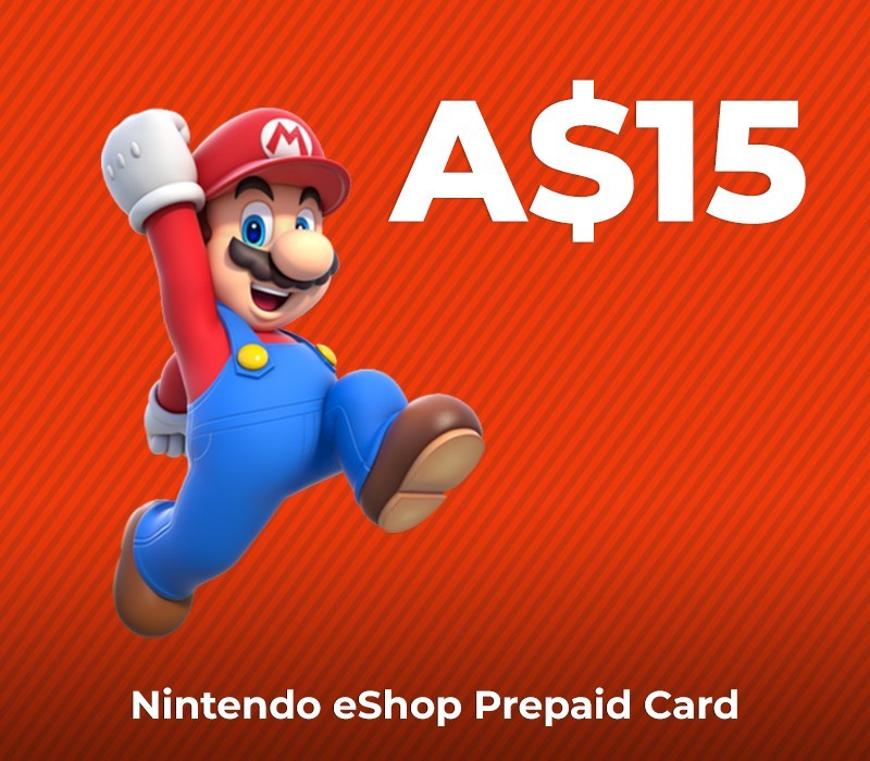 Cover von Nintendo eShop Prepaid Card AUD 15 Key AU