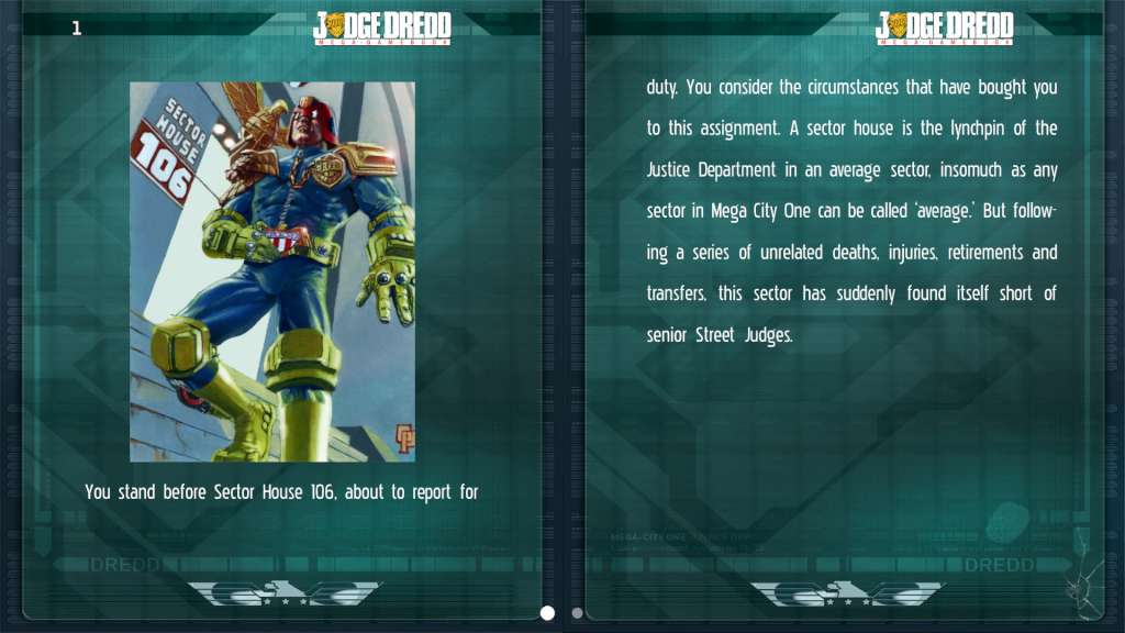 Judge Dredd: Countdown Sector 106 Steam Gift 스크린샷 1