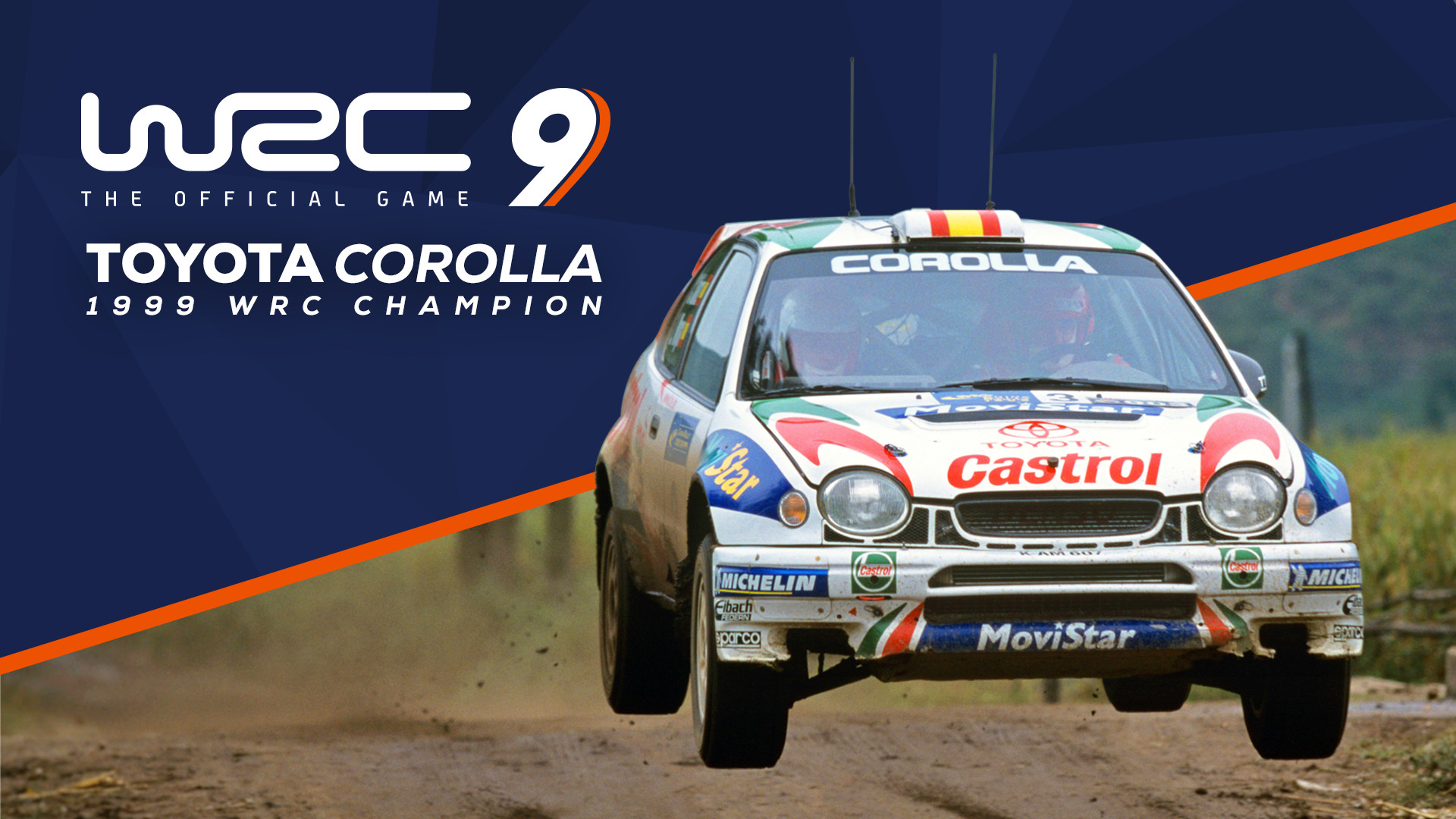WRC 9 - Toyota Corolla 1999 DLC Steam CD Key screenshot 1