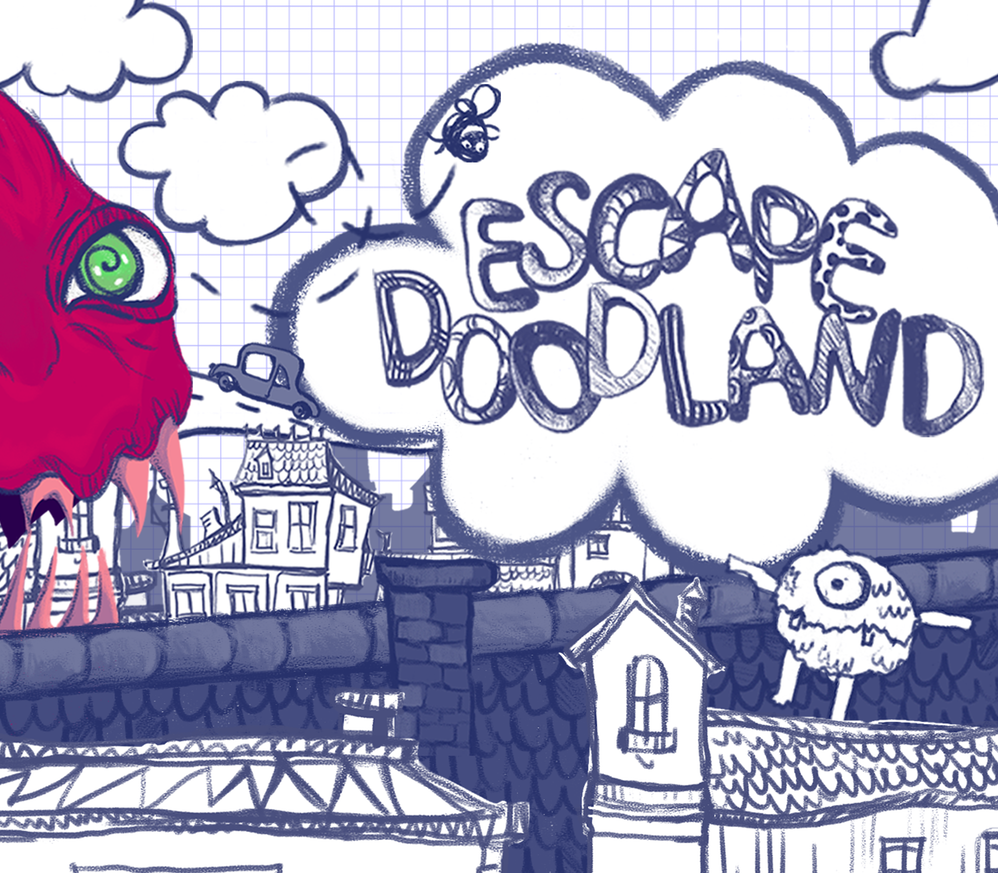 Escape Doodland EU Steam CD Key cover art