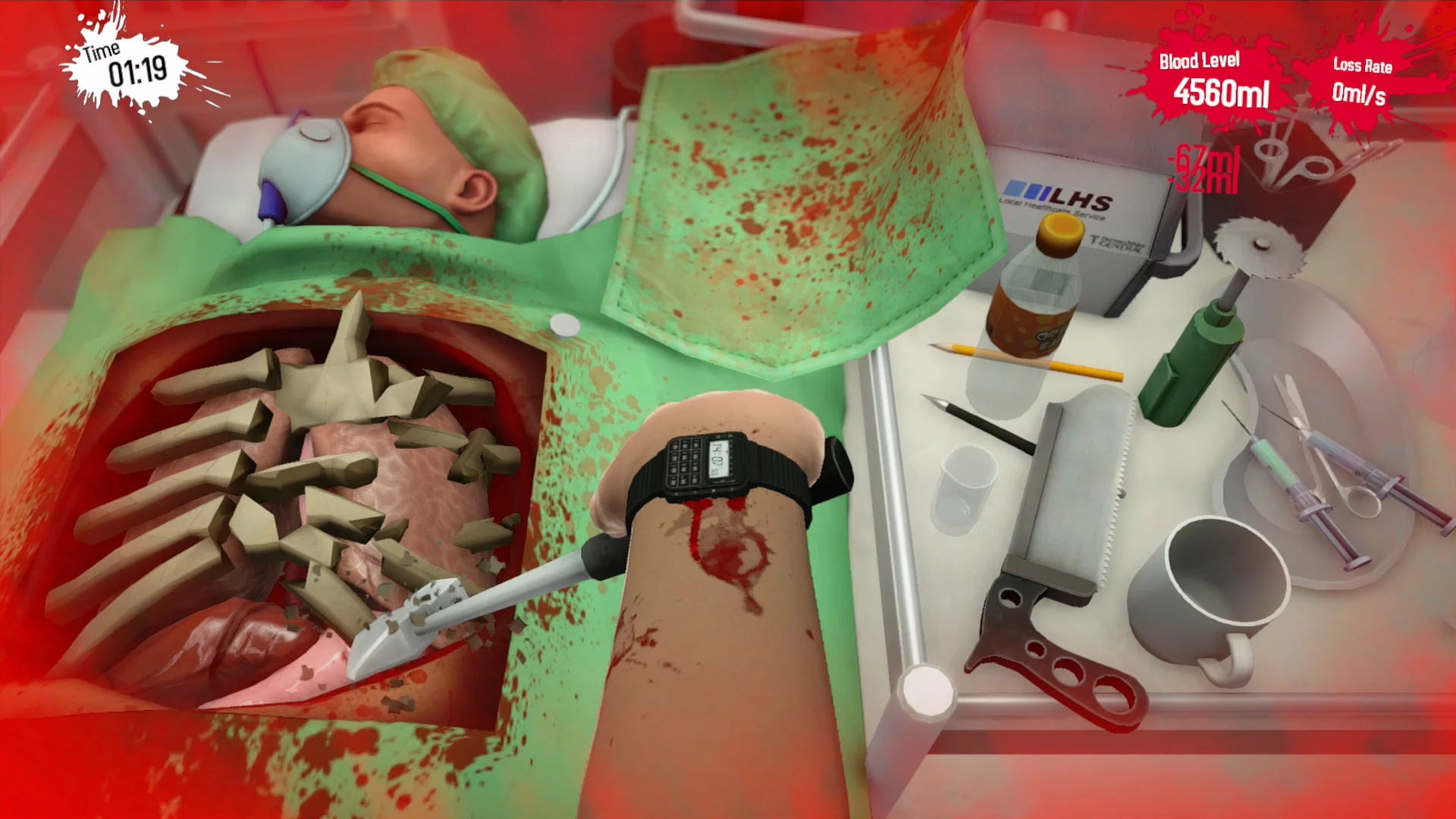 Surgeon Simulator - Anniversary Edition Content DLC Steam CD Key screenshot 3