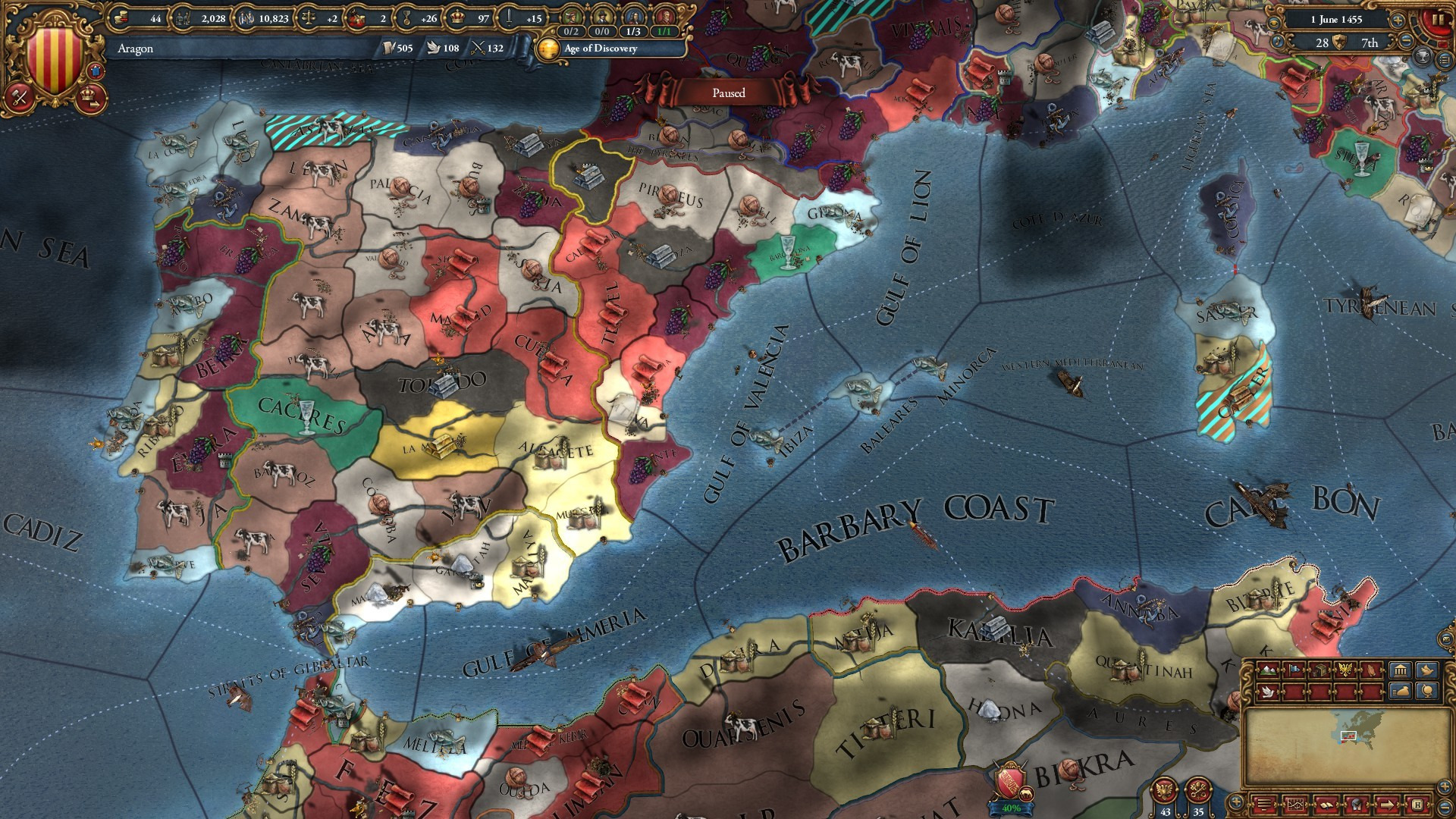 Europa Universalis IV: Starter Pack PC Steam CD Key screenshot 6