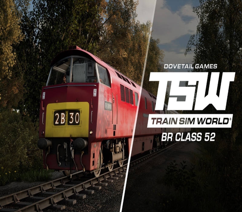 Train Sim World 2: BR Class 52 'Western' Loco Add-On DLC Steam CD key cover art