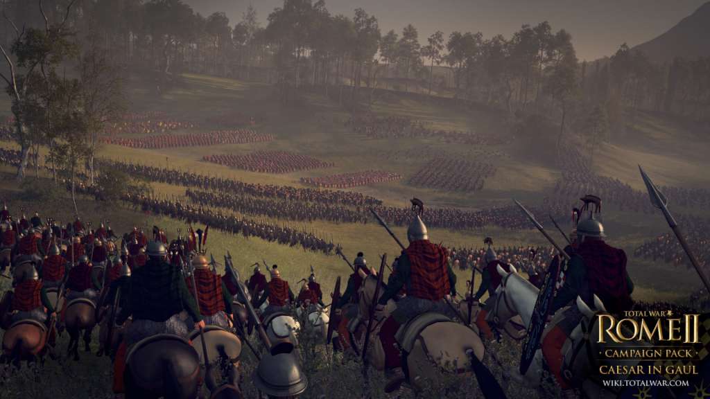 Total War: ROME II - Caesar in Gaul Campaign Pack DLC EU PC Steam CD Key screenshot 1