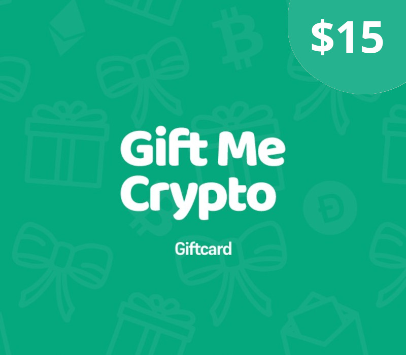 Gift Me Crypto $15 Gift Card cover art