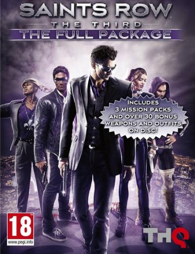 Saints Row: The Third (The Full Package) (EU) cover art