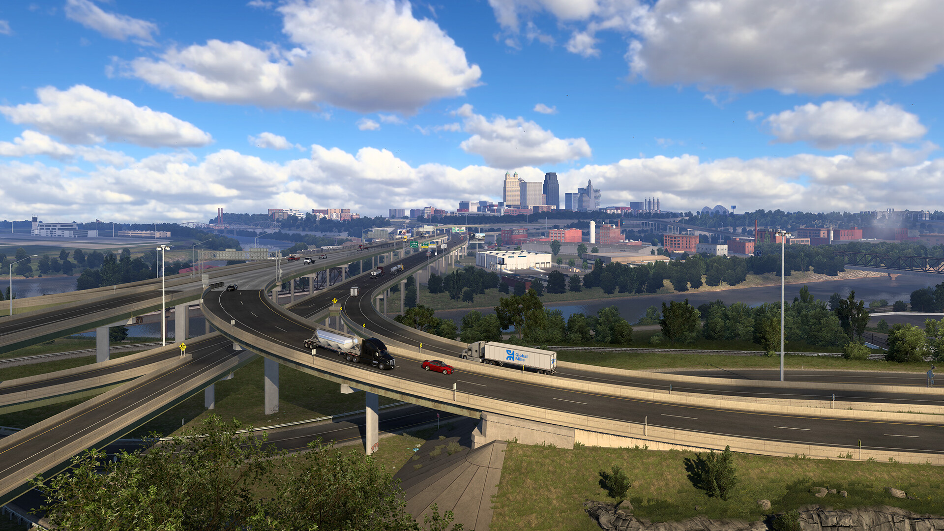 American Truck Simulator - Kansas DLC EU PC Steam CD Key screenshot 5