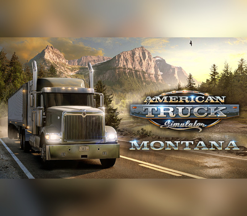 American Truck Simulator - Montana DLC Steam CD Key cover art