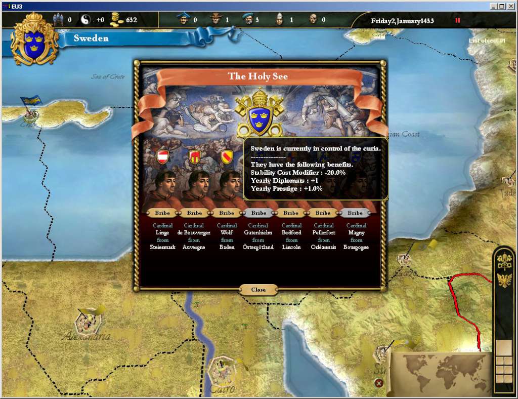 Europa Universalis III Complete EU PC Steam CD Key – Screenshot 4