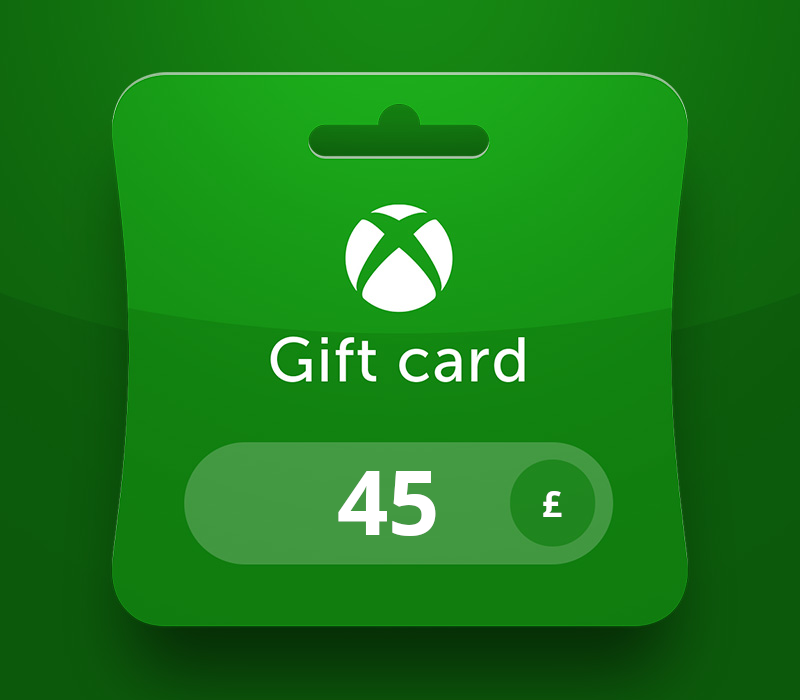 XBOX Live GBP 45 Prepaid Card UK cover art