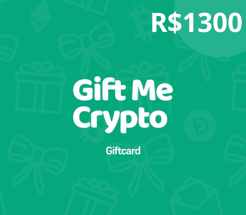 Gift Me Crypto BRL 1300 Gift Card cover art